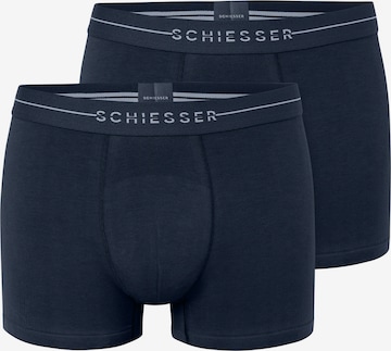 SCHIESSER Boxer shorts in Blue: front