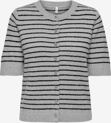 ONLY Strickjacke in Grau: Vorderseite