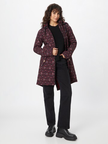 Manteau fonctionnel 'Swallowtail Promenade' Blutsgeschwister en noir