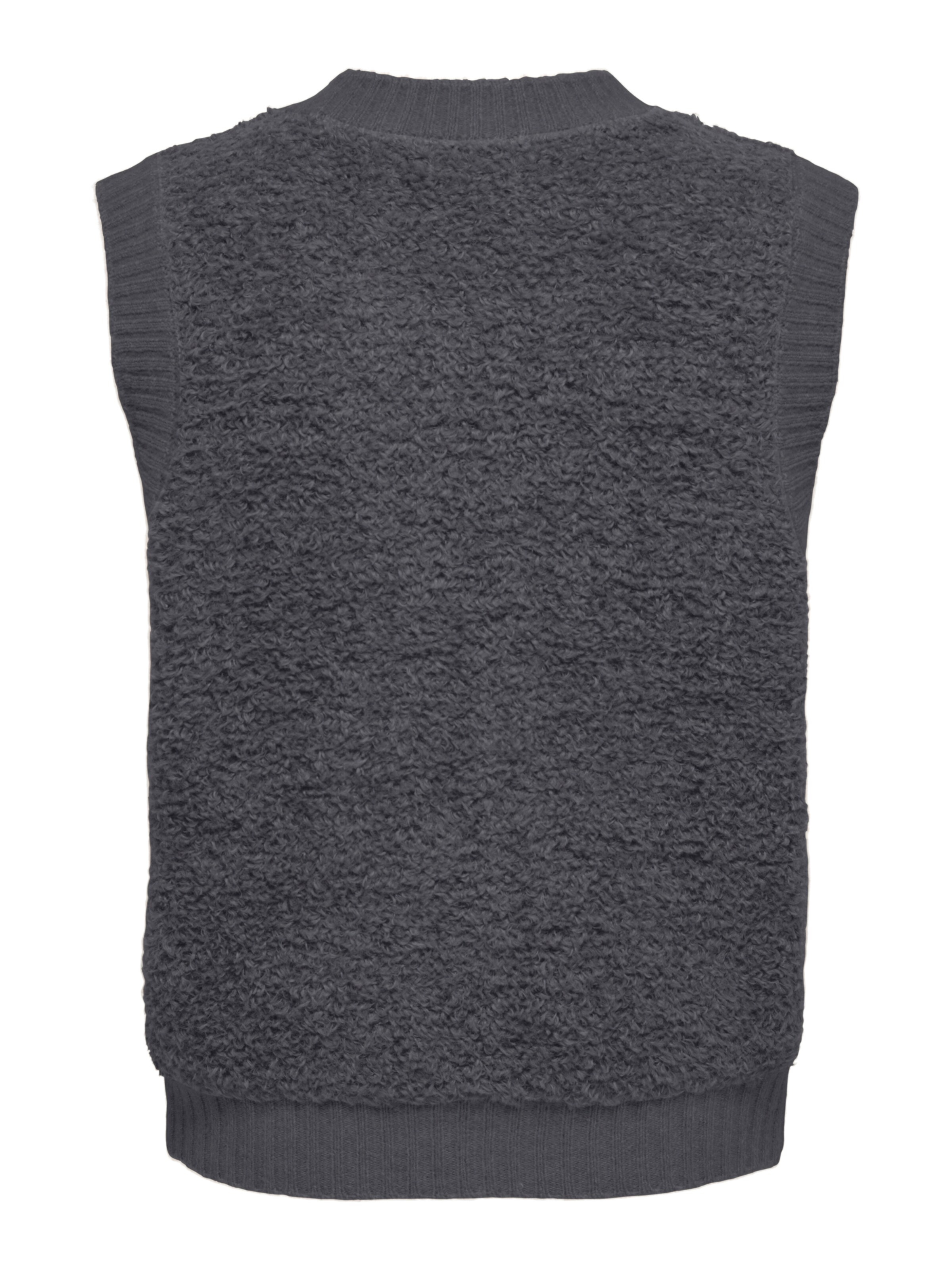 JDY Knitted Vest in Grey