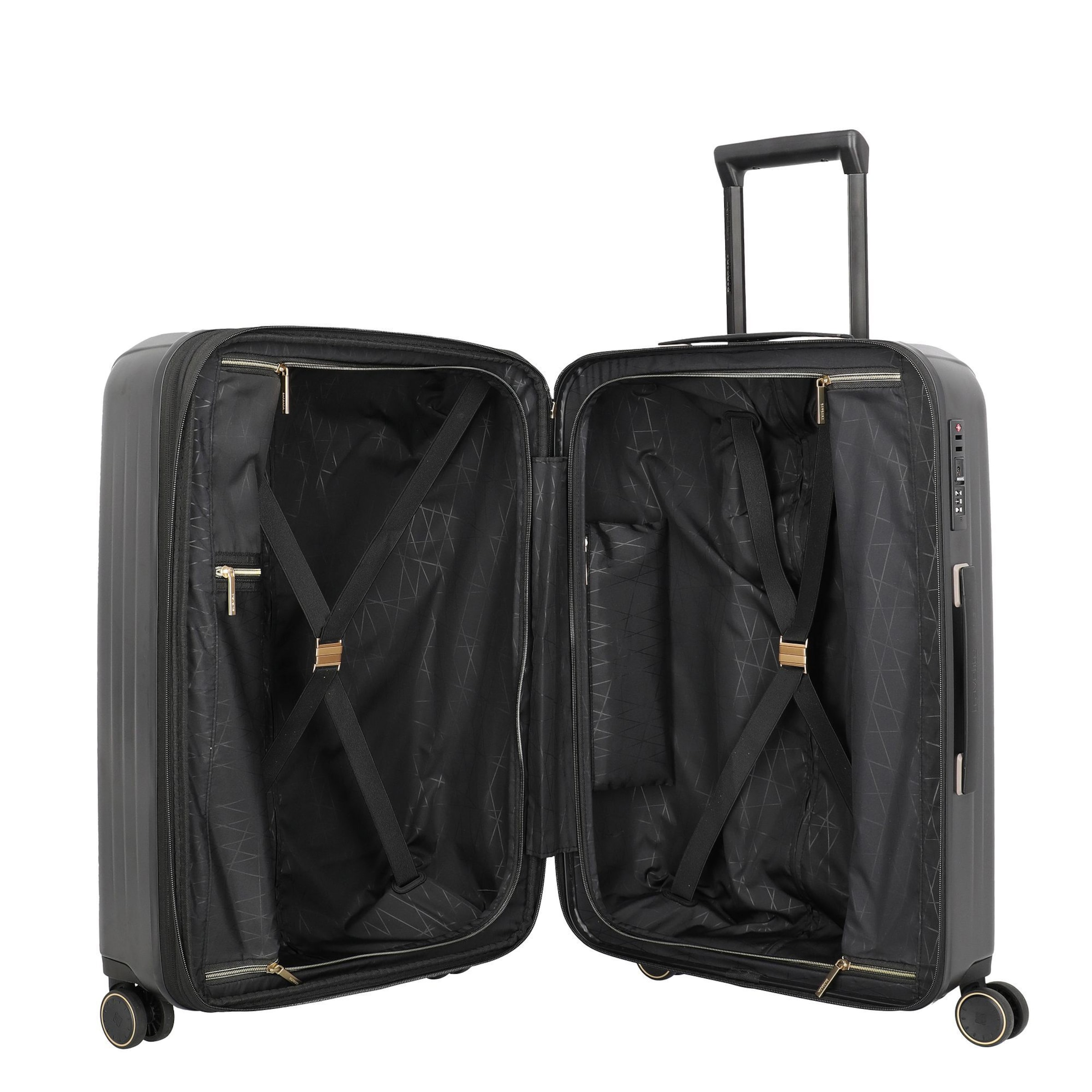 TRAVELITE Trolley 'Barbara' in Zwart