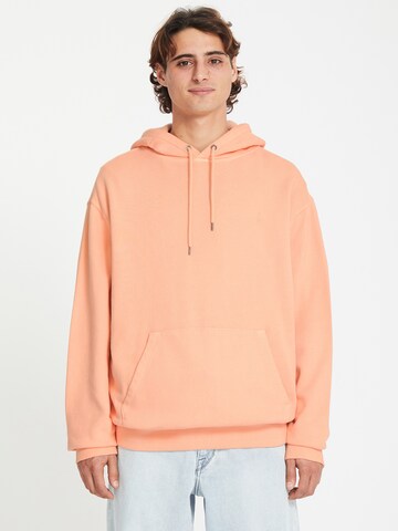 Volcom Sweatshirt in Oranje: voorkant