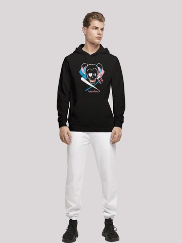 F4NT4STIC Sweatshirt 'Suicide Squad Harley Quinn' in Zwart