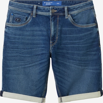 TOM TAILOR Shorts 'Josh' in Blau: predná strana