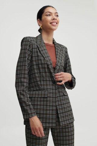 b.young Blazer in Brown: front