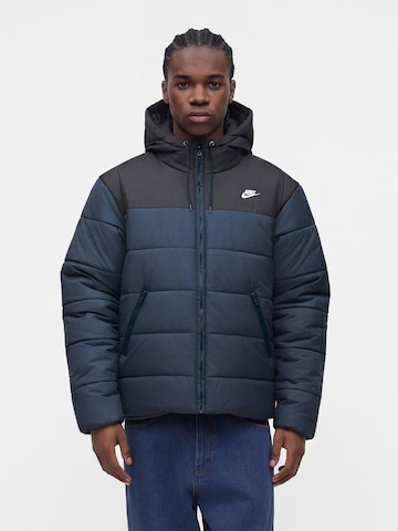 Nike Sportswear Átmeneti dzseki 'Access' - szürke: elől