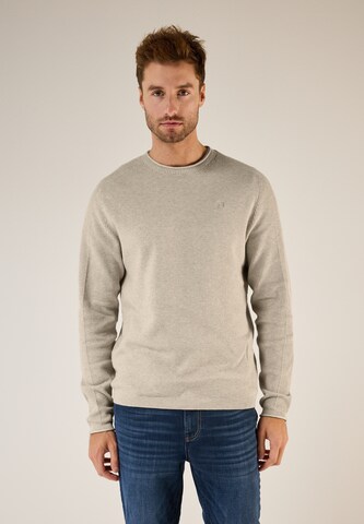 Street One MEN Sweater in Beige: front