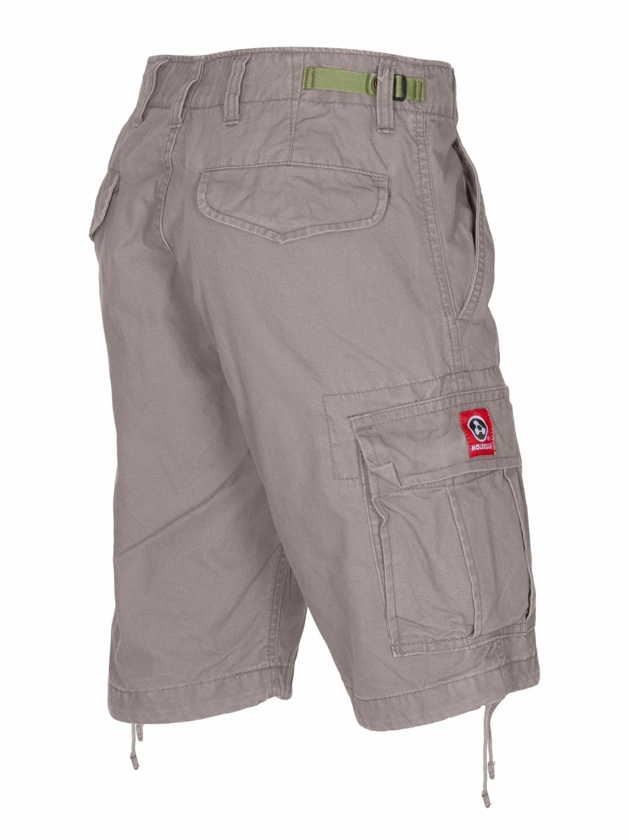 Regular Pantalon cargo Molecule en gris