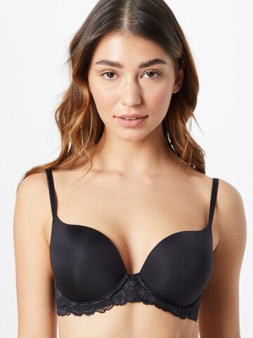 Dorina Push-up Bra 'CLAIRE' in Black: front