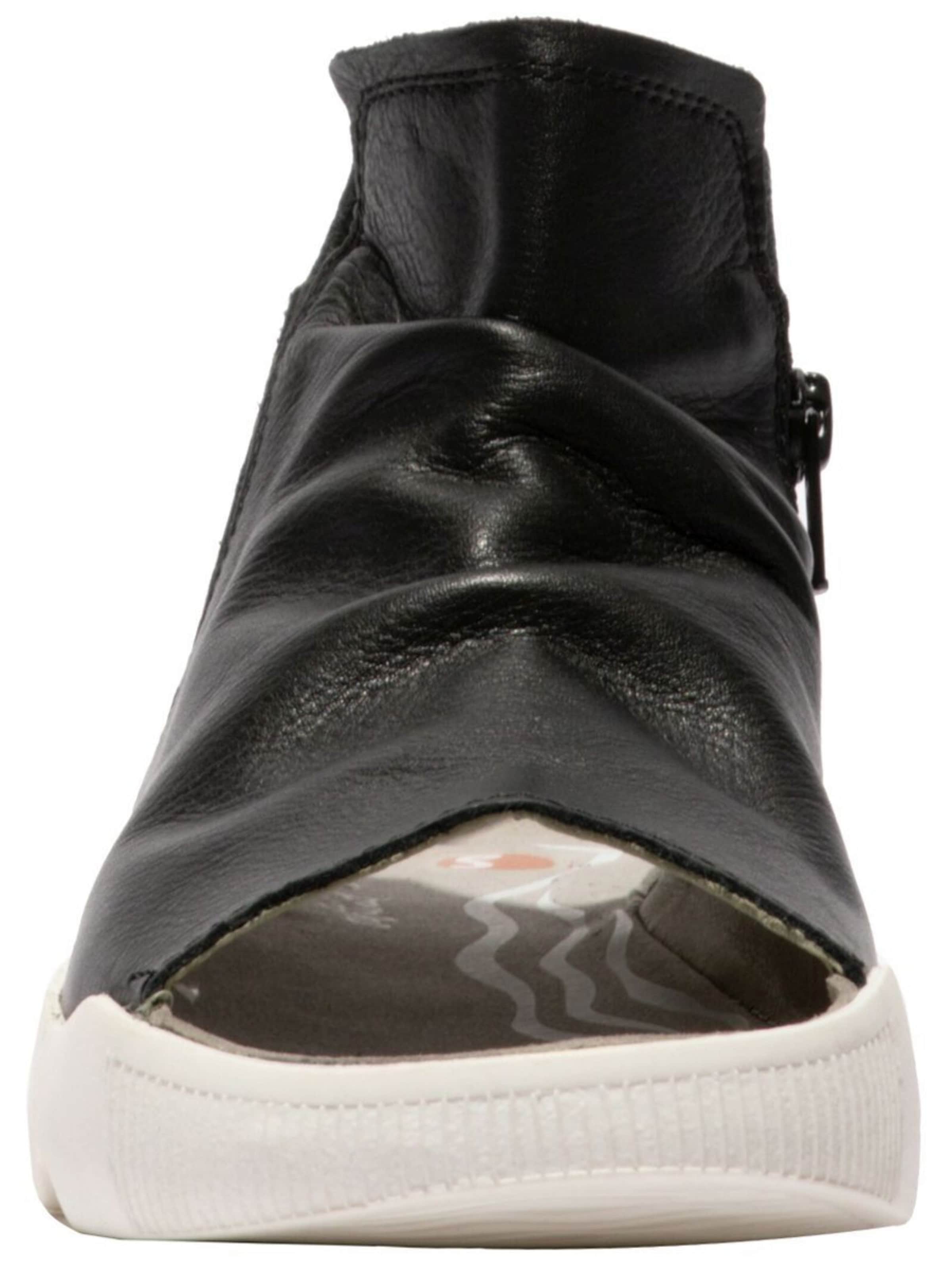 Softinos Sandale in Schwarz