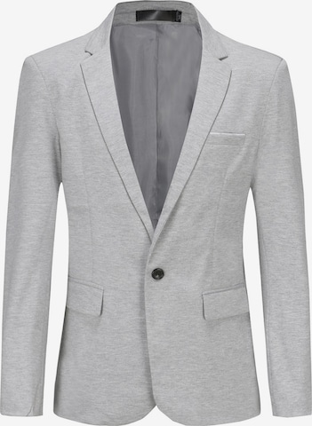 Youthup Slim Fit Sakko in Grau: Vorderseite