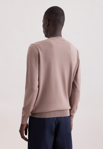 Pull-over 'Smart Knit' SEIDENSTICKER en marron