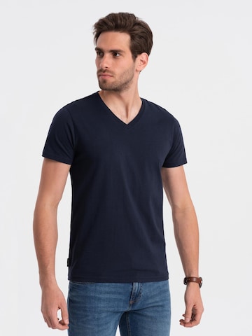 Ombre Shirt in Blauw: voorkant