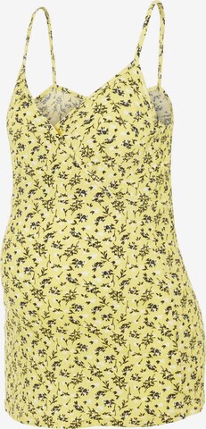 MAMALICIOUS - Top 'Viky Tess' en amarillo: frente