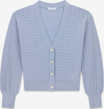 GUESS Knit Cardigan in Blue: front