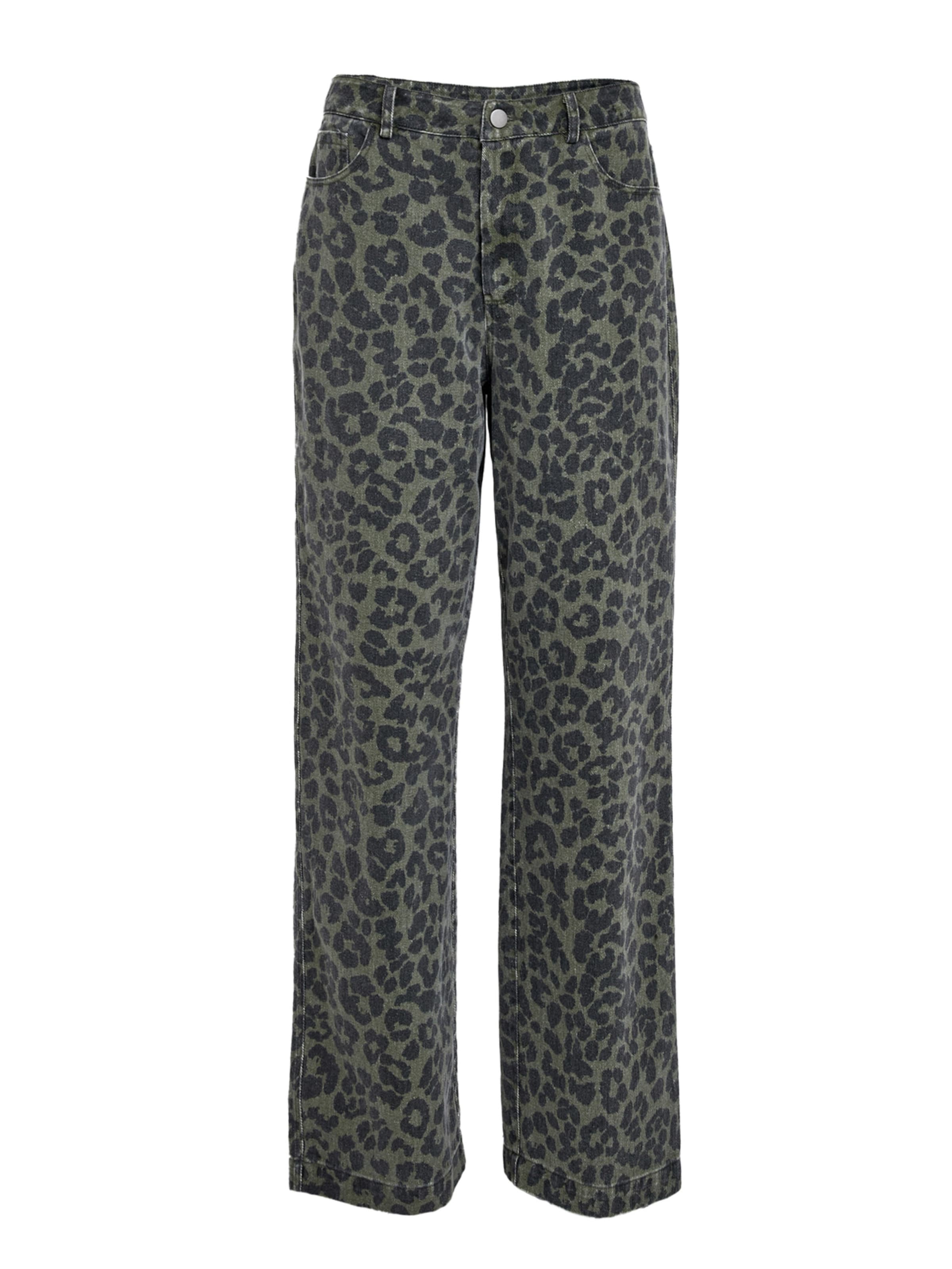 Peppercorn Normální Kalhoty 'Jessica Pant ' – zelená: přední strana