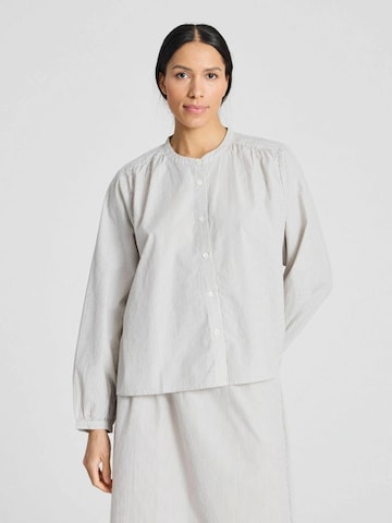 Gai+Lisva Shirt ' Vilda ' in Wit: voorkant