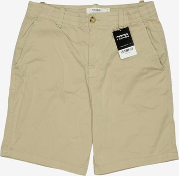 Pull&Bear Shorts 30 in Beige: Vorderseite