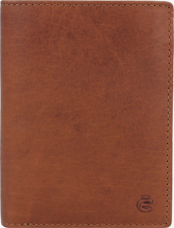 Esquire Portemonnaie 'Dallas' in Braun: Vorderseite