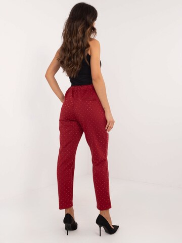 Madnezz House Slimfit Hose 'A7690.01P' in Rot