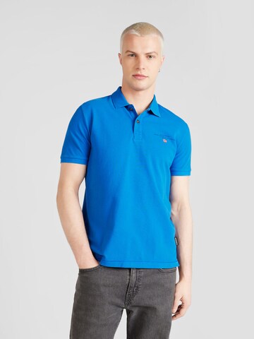 NAPAPIJRI Shirt 'ELBAS' in Blauw: voorkant