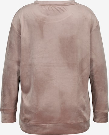 T-shirt Ulla Popken en marron