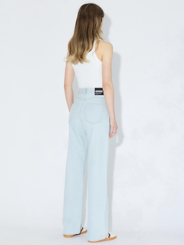 Dr. Denim Regular Jeans 'Echo High Straight - Jeans'‌ in Blau