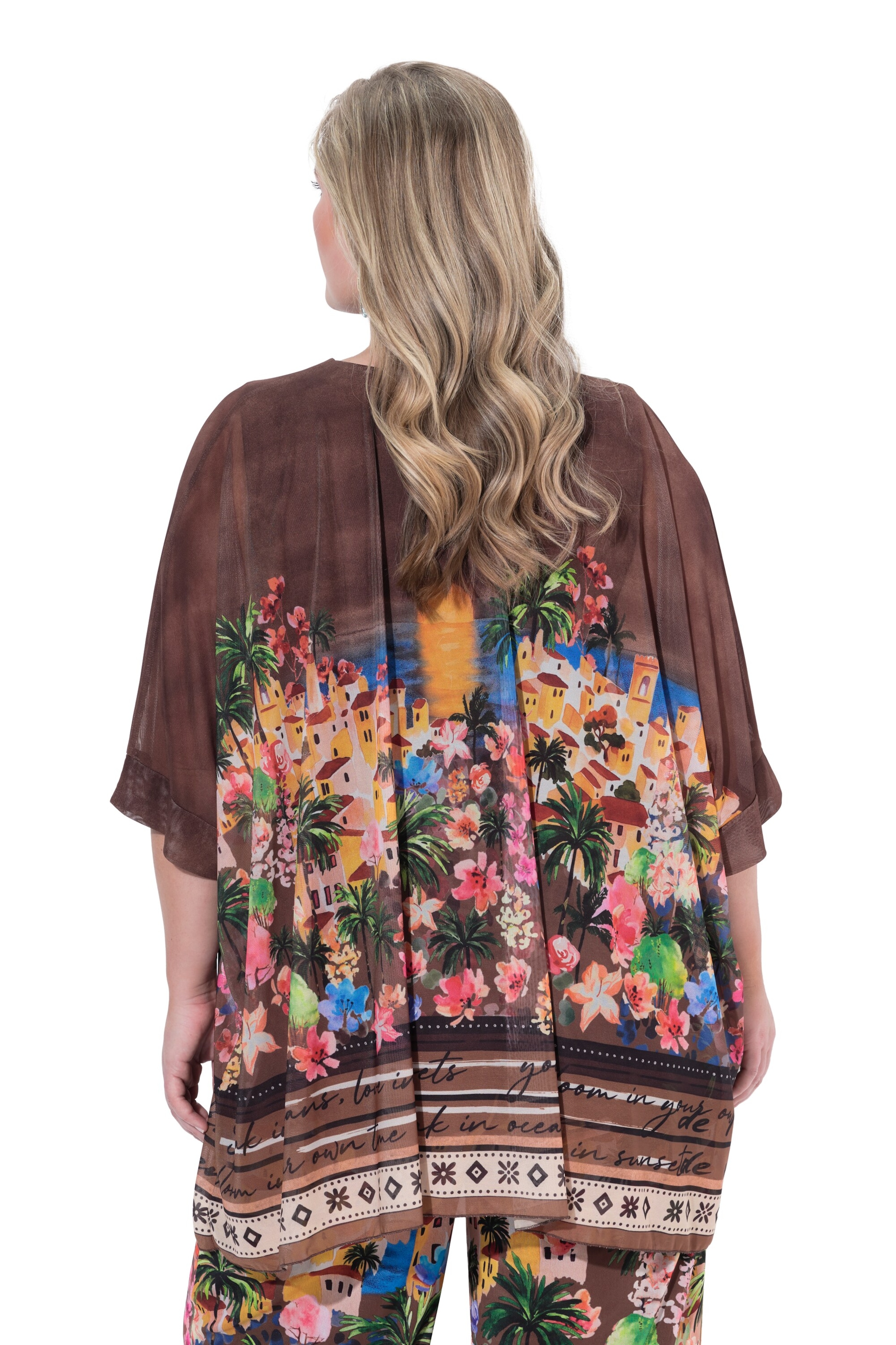 MIAMODA Blouse in Bruin