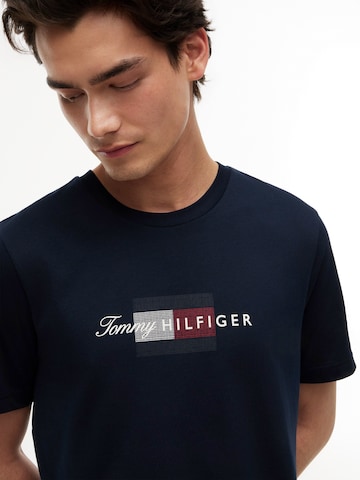 TOMMY HILFIGER - Camisa em azul