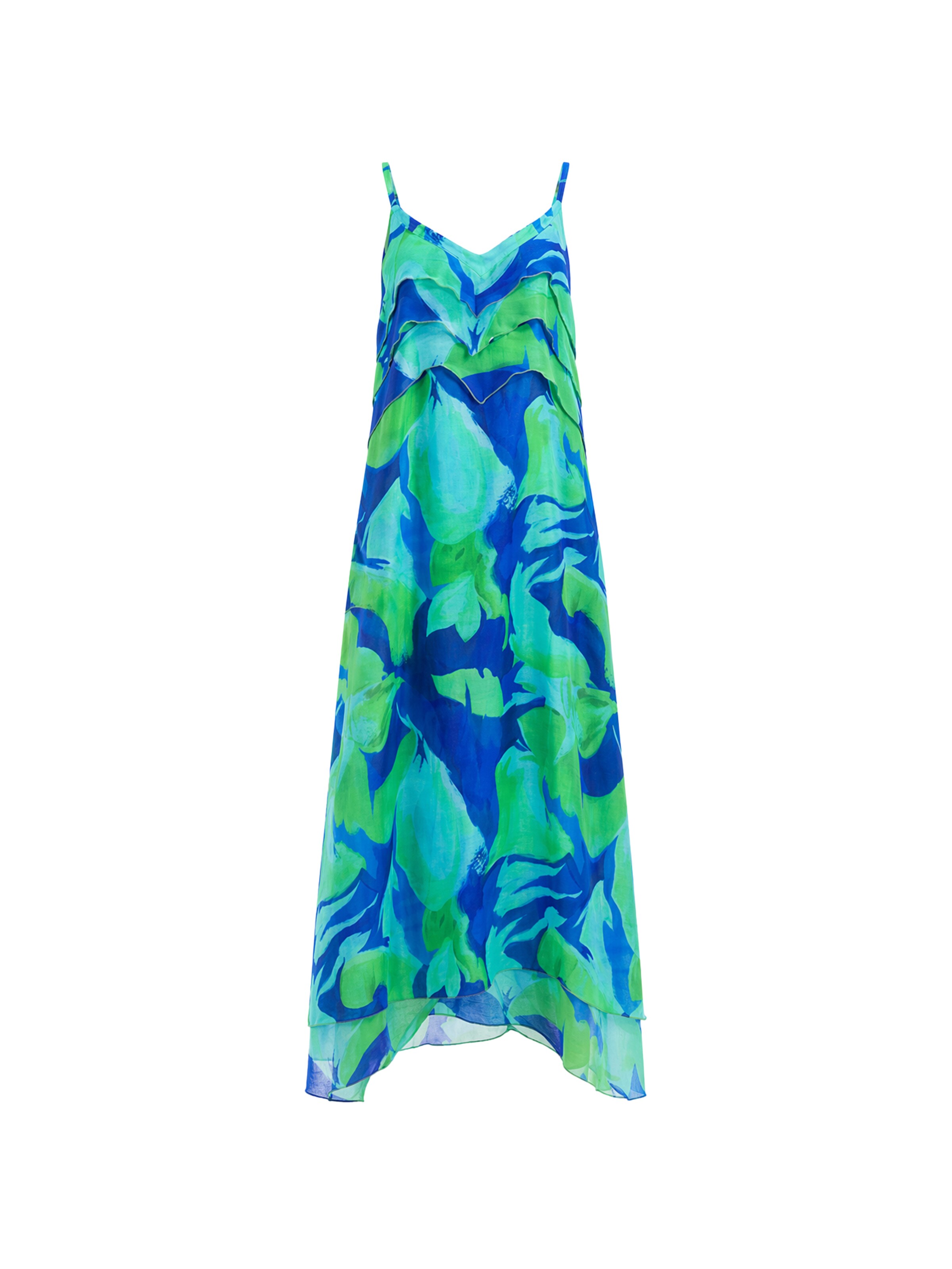 Haris Cotton Jurk 'Haris Cotton' in Blauw: voorkant