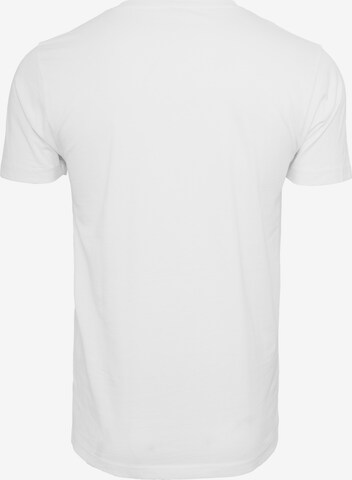 Merchcode Shirt 'Burning Hearts' in Weiß