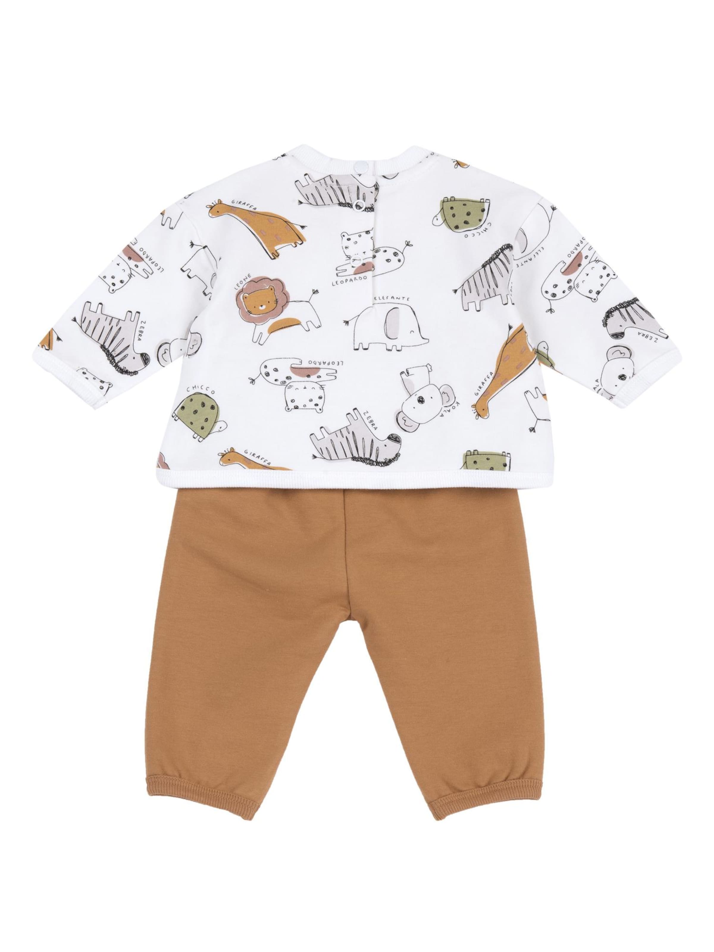 Chicco Set in Braun