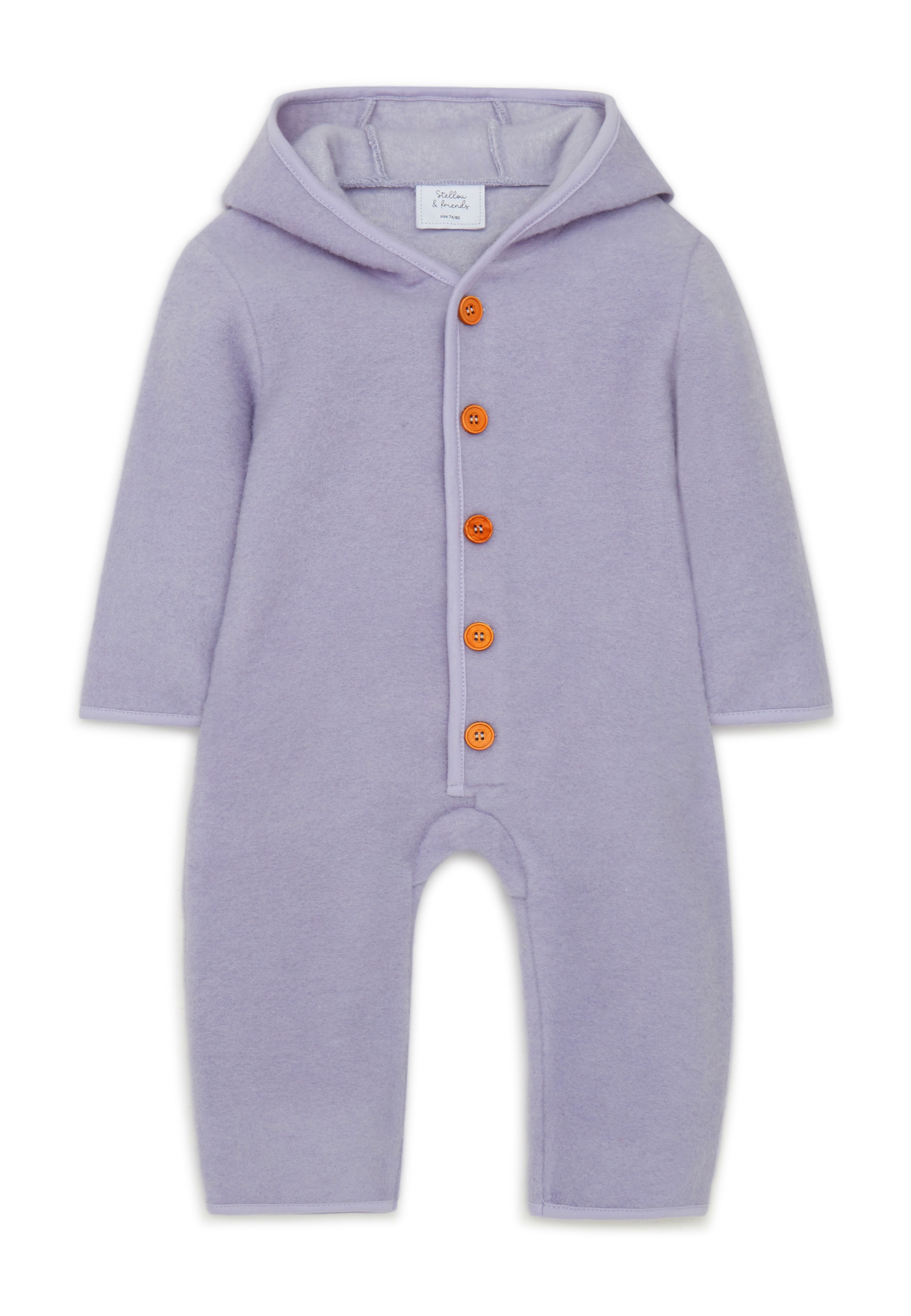 Tuta di Stellou & Friends in lilla: frontale