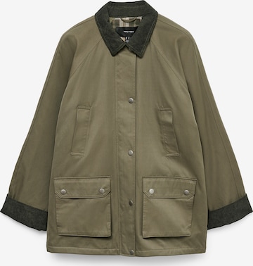 VERO MODA Välikausitakki 'VMWALES' värissä vihreä: etupuoli