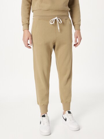 Polo Ralph Lauren Конический (Tapered) Штаны в Зеленый: спереди