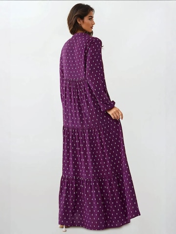 Hiccup - Vestidos camiseiros em roxo