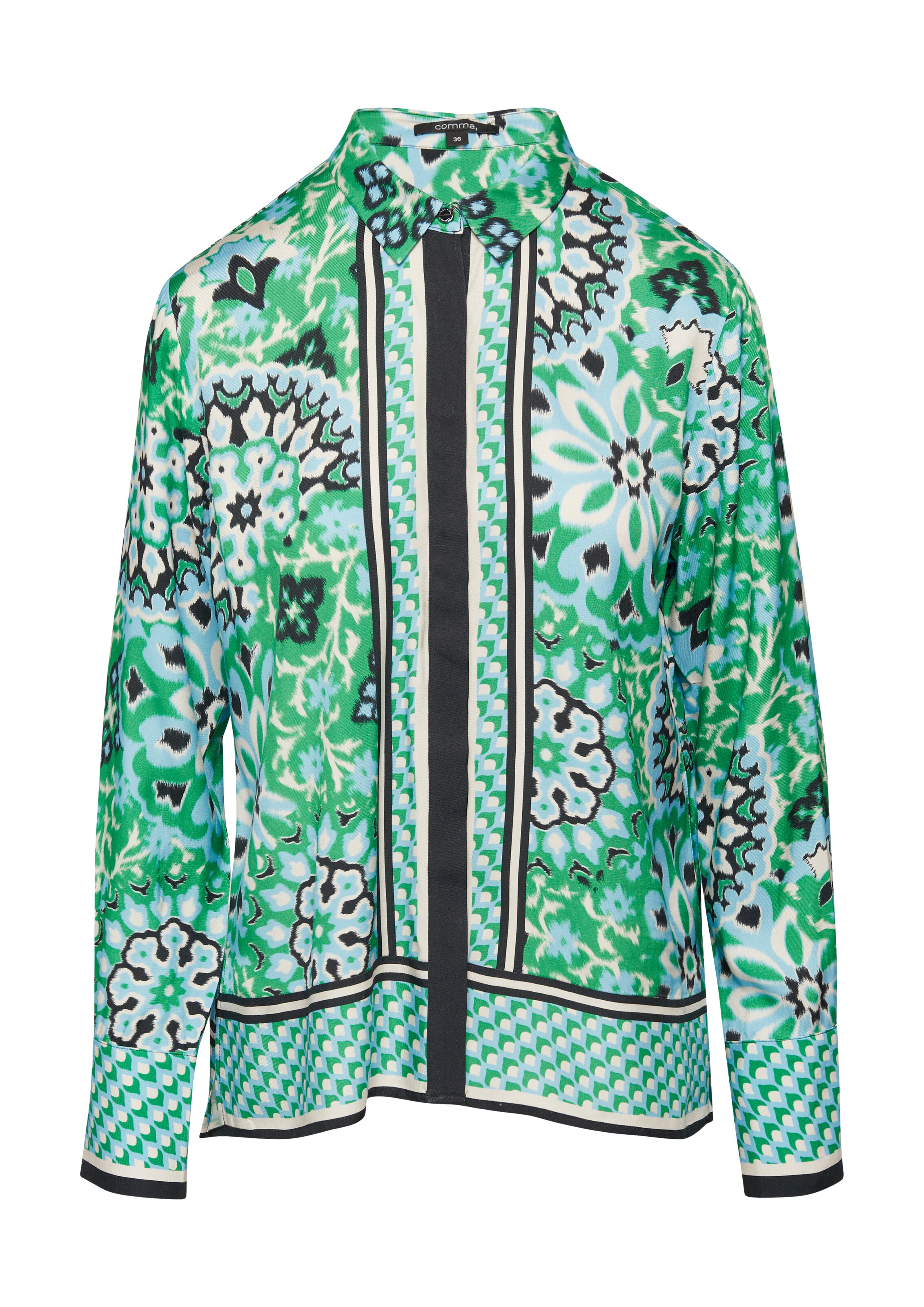 COMMA Блузка в Зеленый: спереди