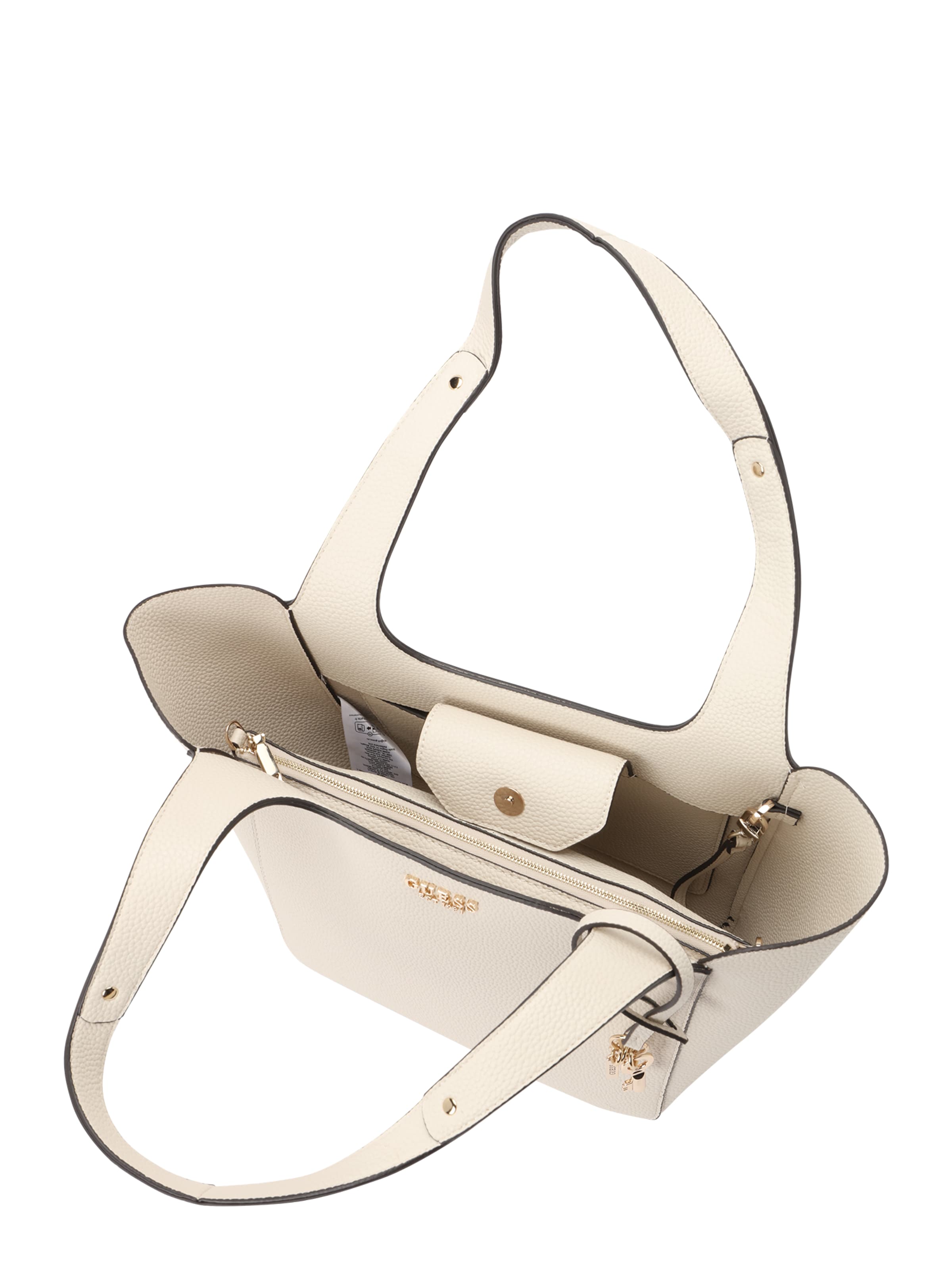 GUESSShopper torba 'Calista' - bijela boja