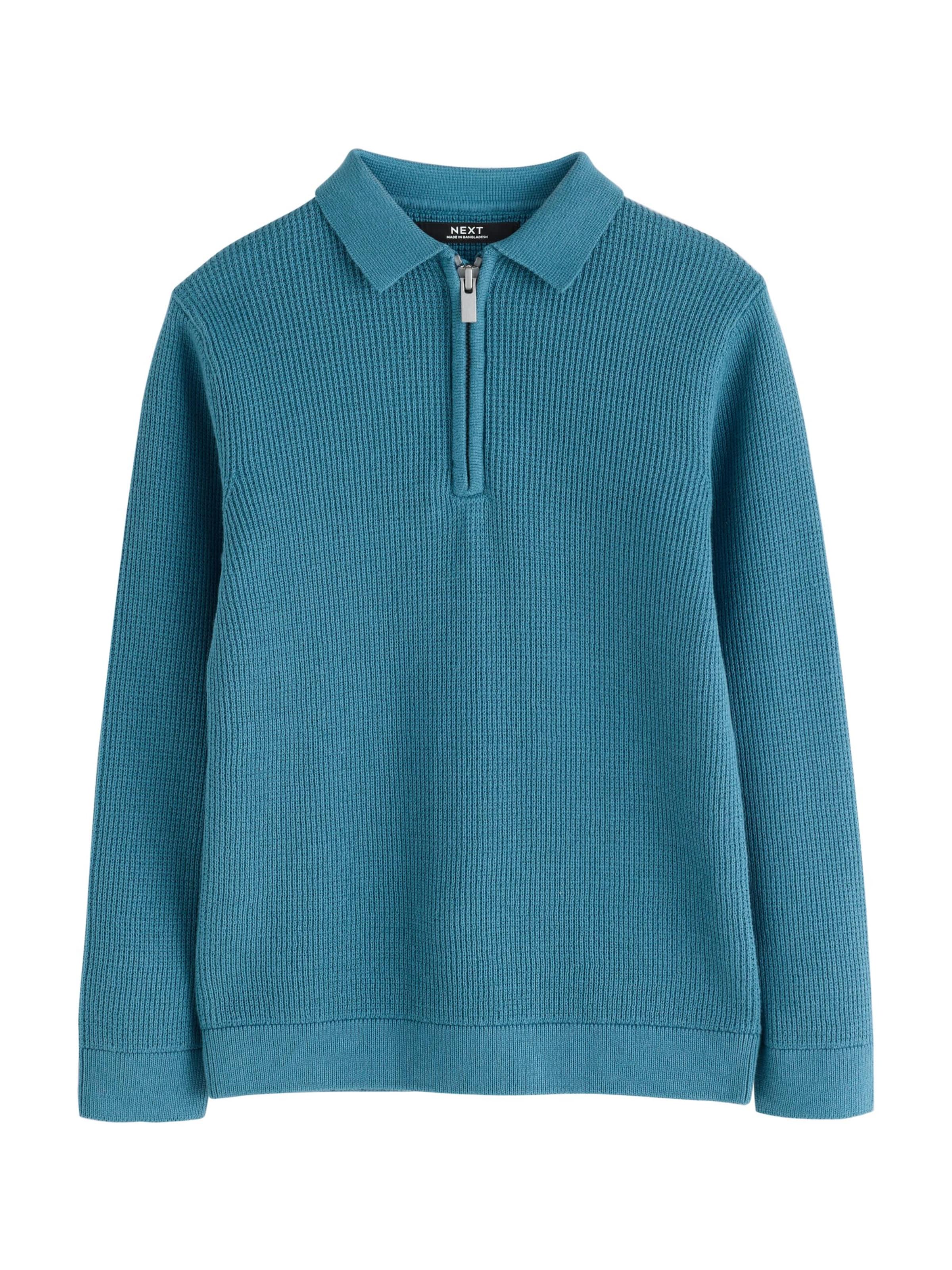 Next - Pullover em azul: frente