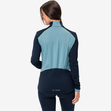 VAUDE Athletic Jacket in Blue: front