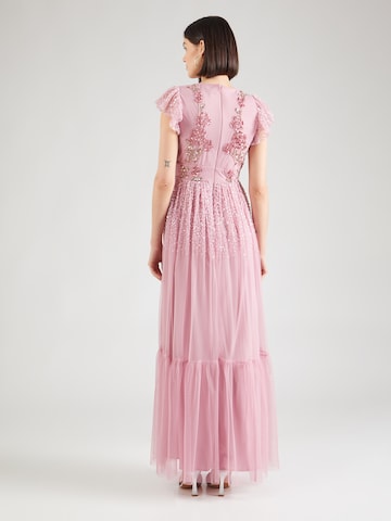 Maya Deluxe Evening Dress in Pink