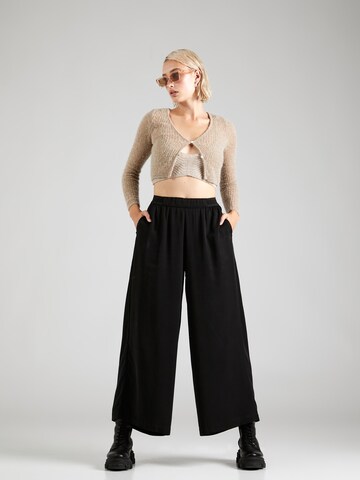 LOVJOI Wide leg Pants 'SANDROSE' in Black