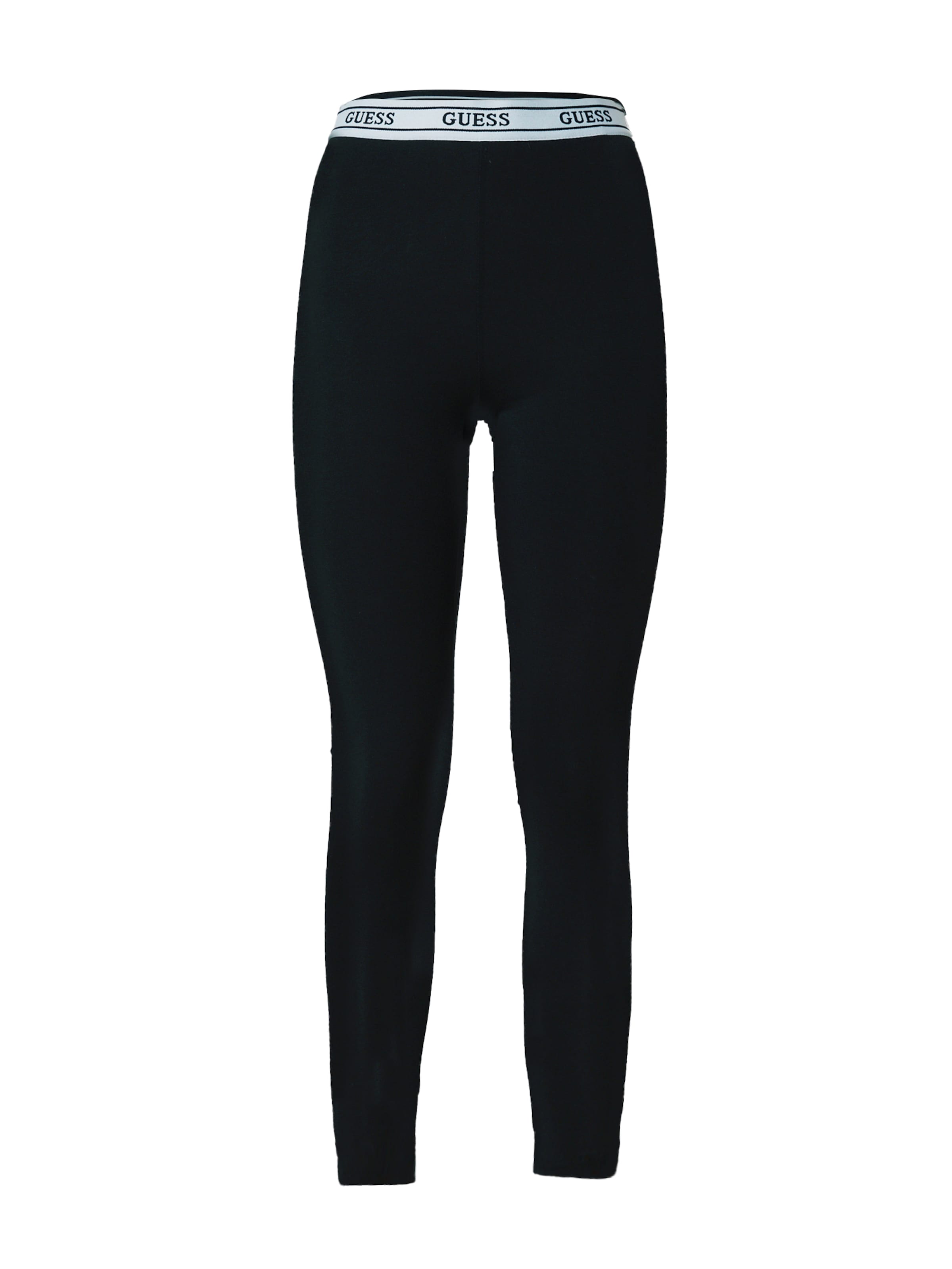 GUESS - Skinny Pantalón deportivo 'NEW ALINE' en negro: frente