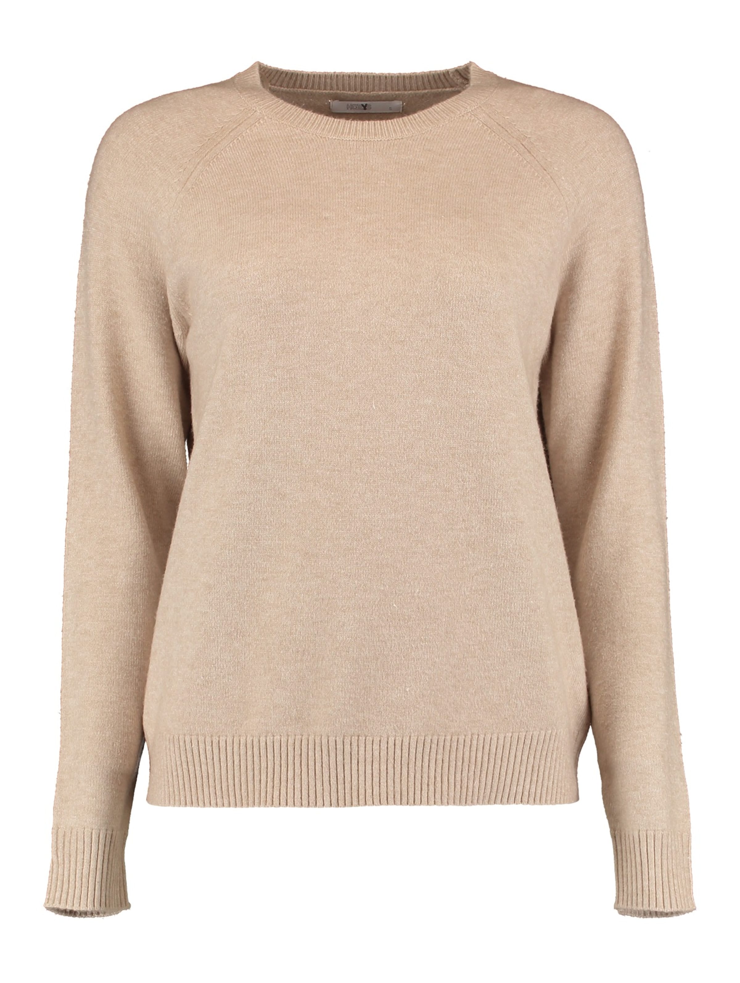Pull-over 'As44ra' Hailys en beige : devant