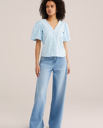 WE Fashion Blúzka - Modrá