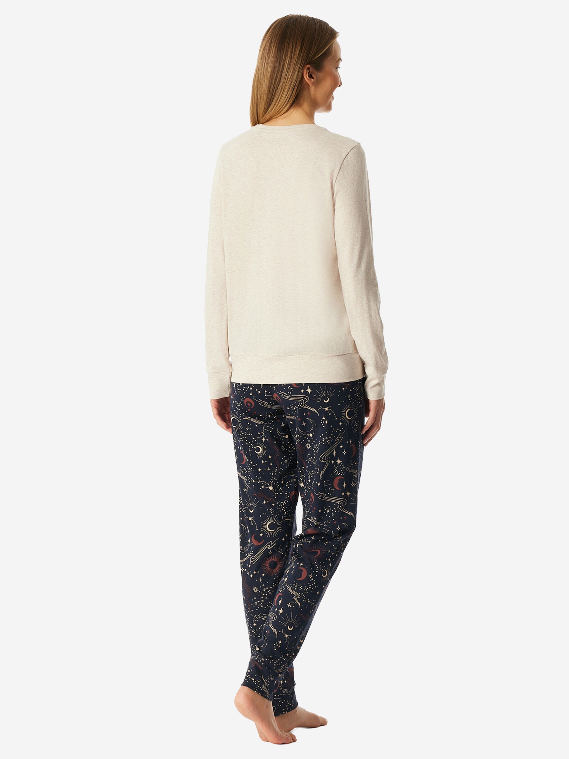 SCHIESSER Pajama ' Family ' in Beige