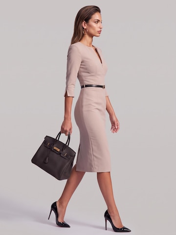 AUDRAY Sheath dress 'the-audray' in Grey