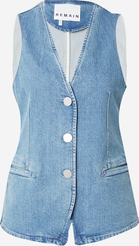 REMAIN Vest in Blue: front