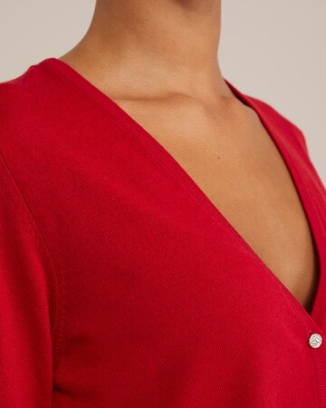 Cardigan WE Fashion en rouge