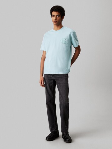 T-Shirt Calvin Klein Jeans en bleu